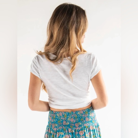 Natural Life Molly Cotton Tee Shirt - White- XXL - Picture 4 of 6